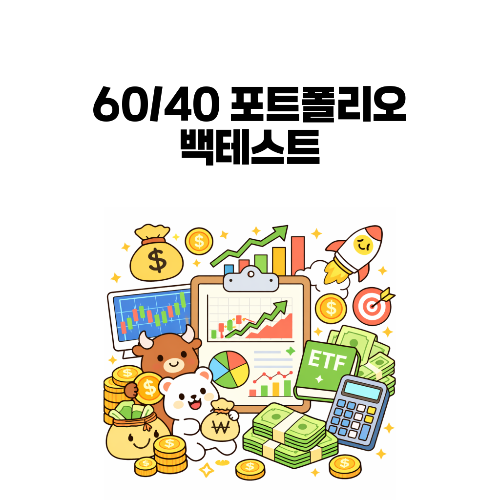 60/40 포트폴리오 백테스트: 덜 벌어도 덜 무너지는 전략은 아직 의미가 있을까 60/40 포트폴리오 백테스트: 덜 벌어도 덜 무너지는 전략은 아직 의미가 있을까