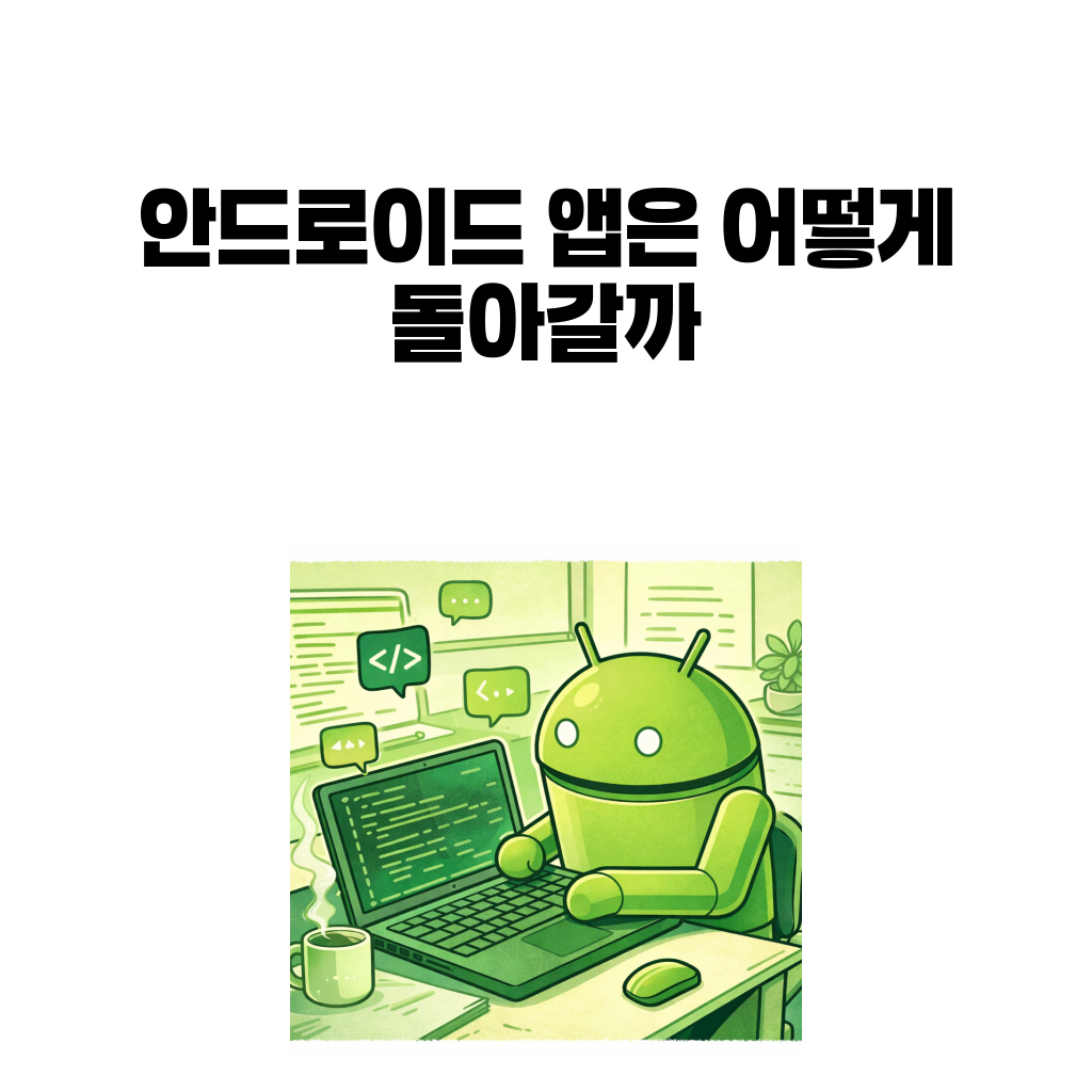 안드로이드 앱은 어떻게 돌아갈까 대표 이미지
