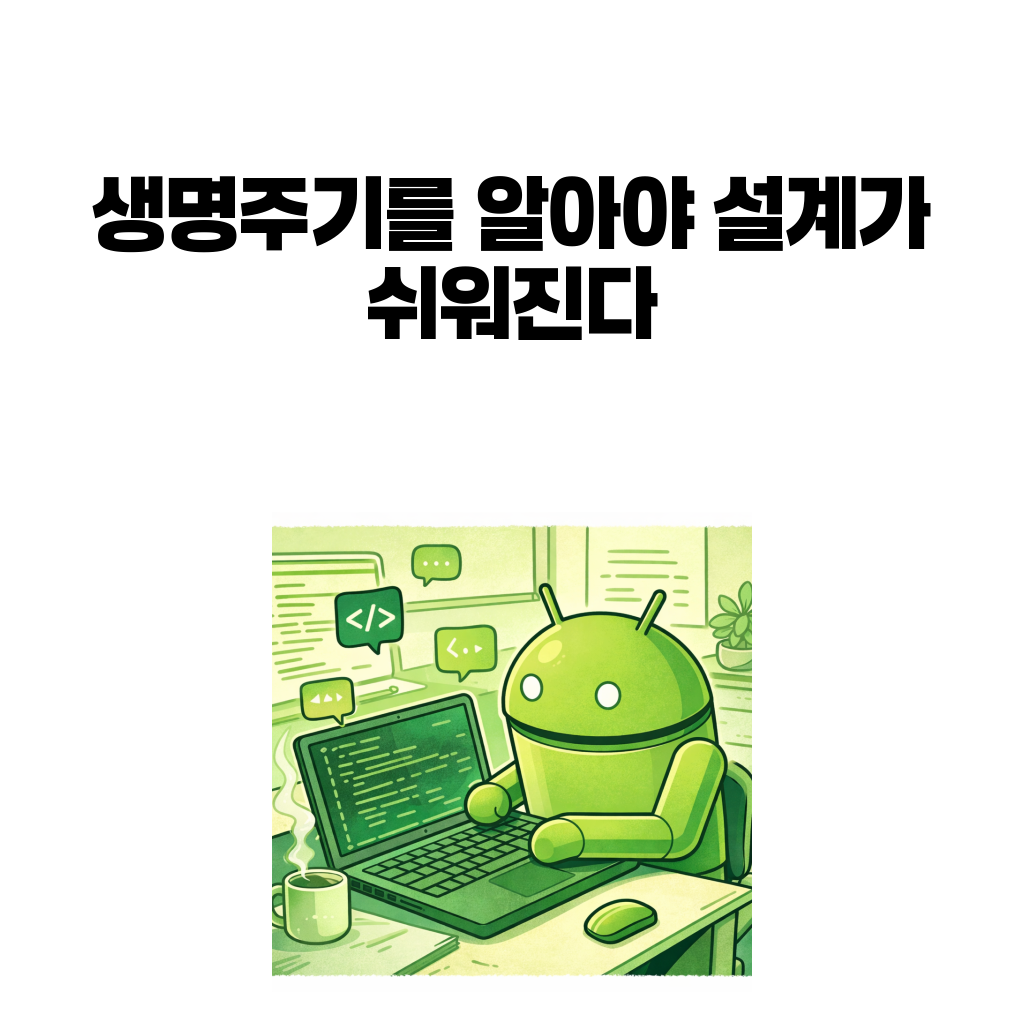 안드로이드 앱 구조 입문 시리즈 (3편) – 생명주기를 알아야 설계가 쉬워지는 이유 안드로이드 앱 구조 입문 시리즈 (3편) – 생명주기를 알아야 설계가 쉬워지는 이유