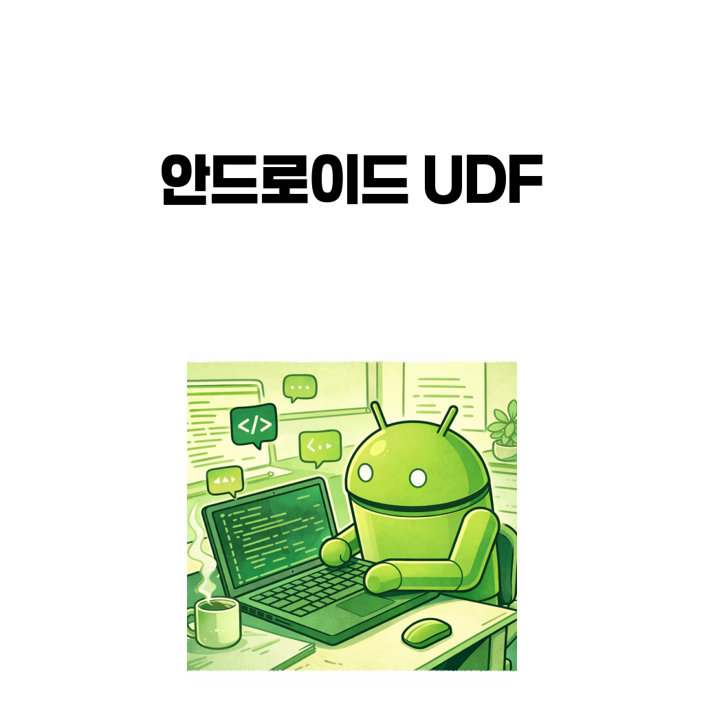 안드로이드 UDF와 MVVM 상태 흐름을 설명하는 대표 이미지