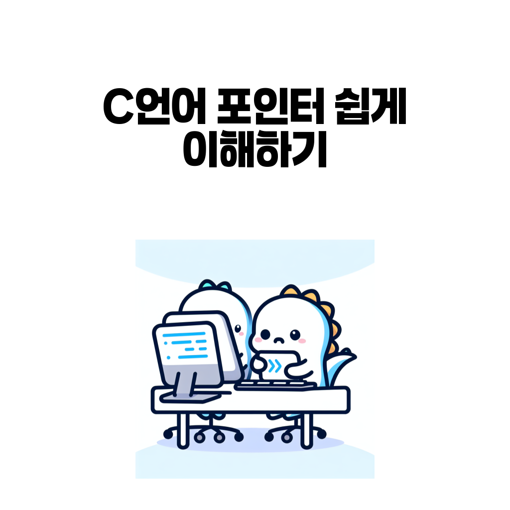 C언어 포인터 쉽게 이해하기 대표 이미지