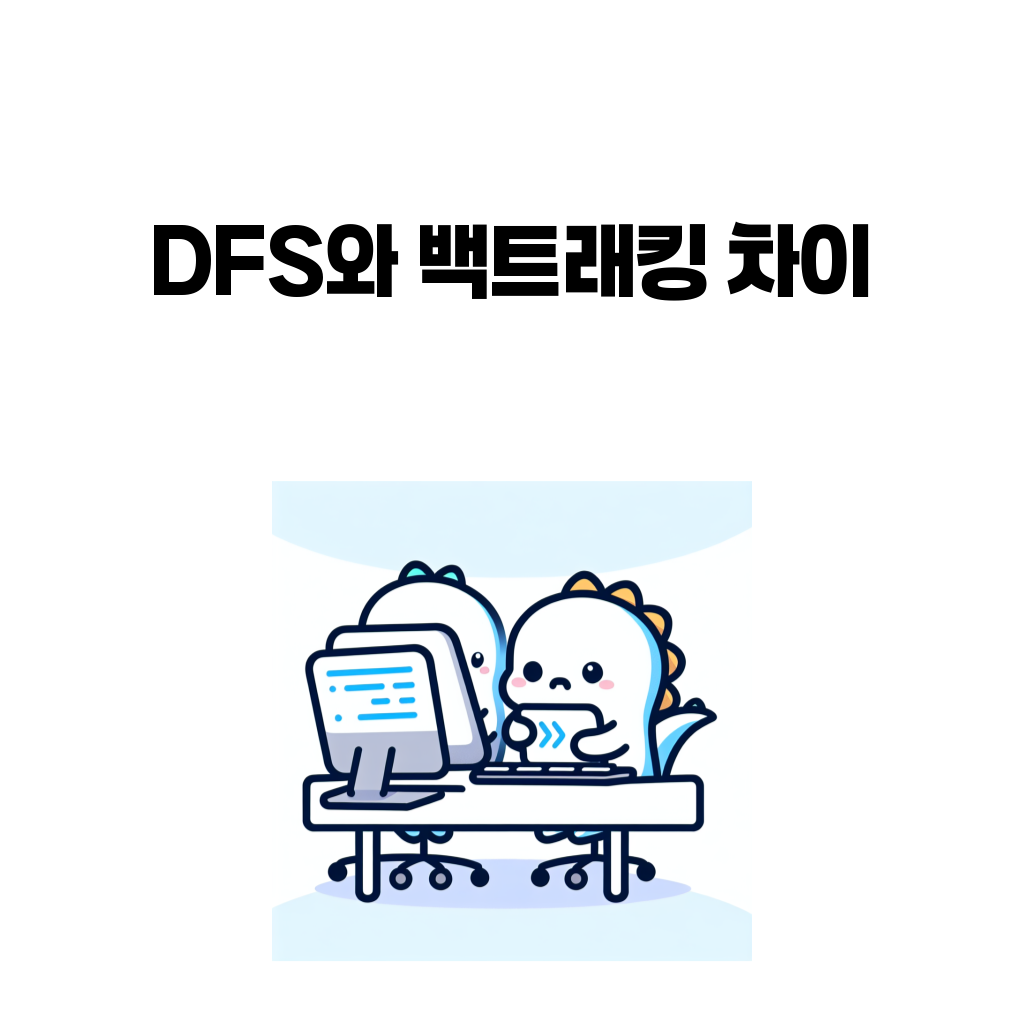 DFS와 백트래킹 차이 대표 이미지