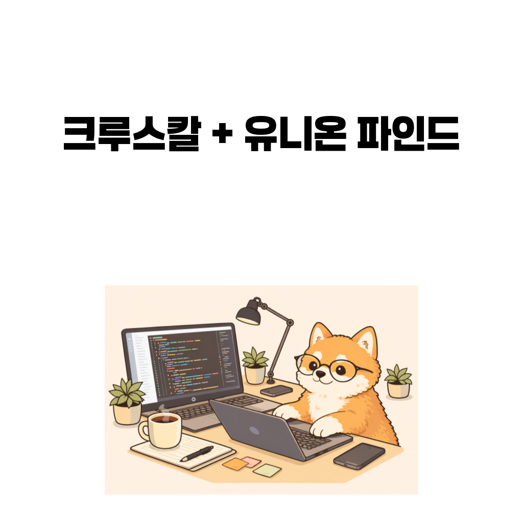 크루스칼 알고리즘 유니온 파인드로 최소 신장 트리 직관을 설명하는 대표 이미지