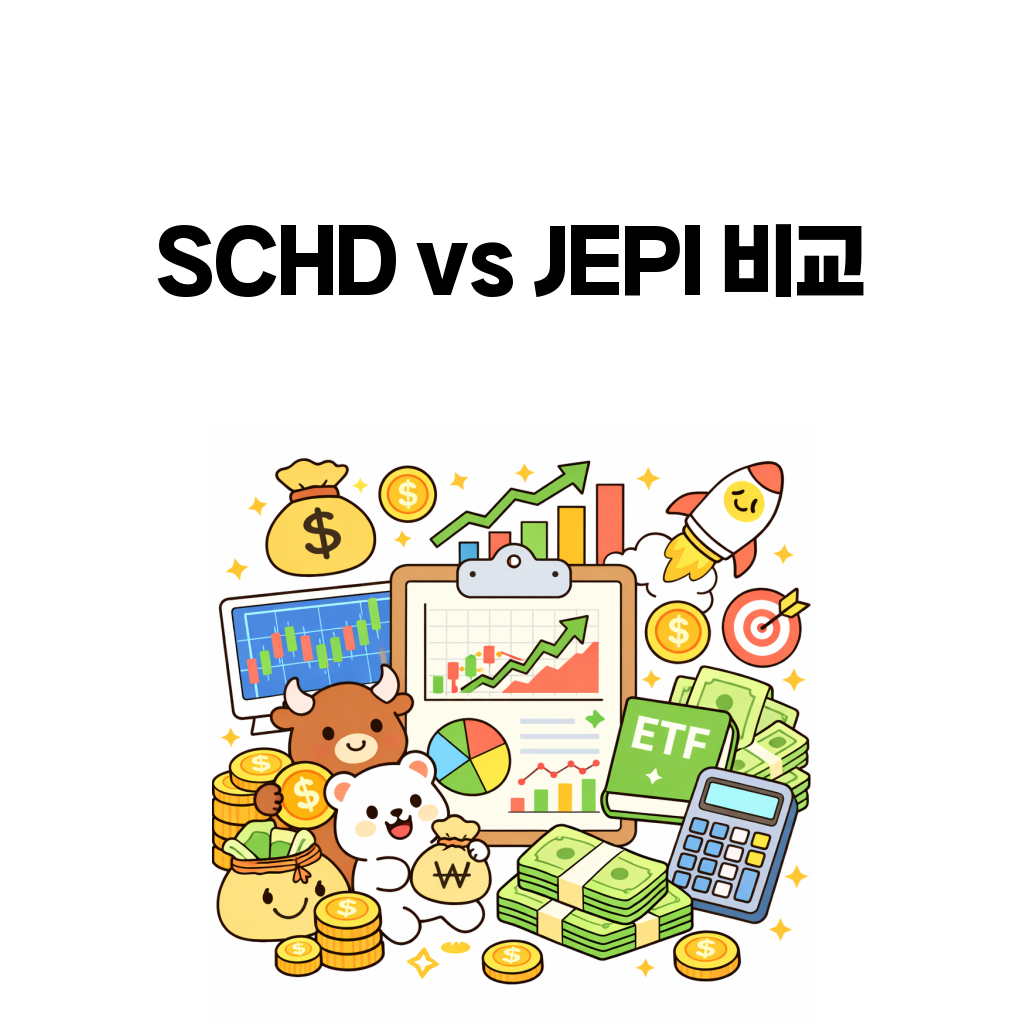 SCHD와 JEPI 비교 대표 이미지