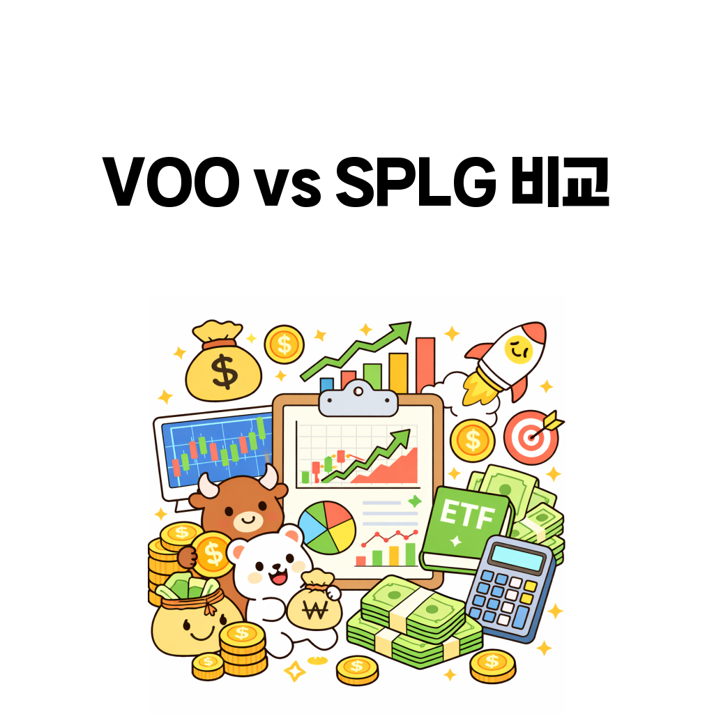 VOO와 SPLG 비교 대표 이미지