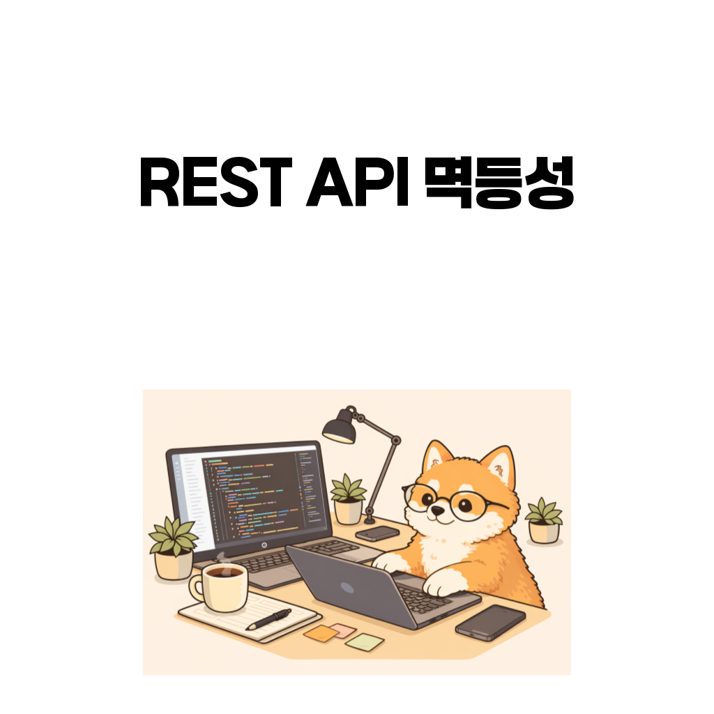 REST API 멱등성 재시도 구조 대표 이미지