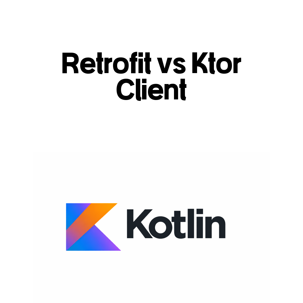 Retrofit과 Ktor Client 비교 대표 이미지