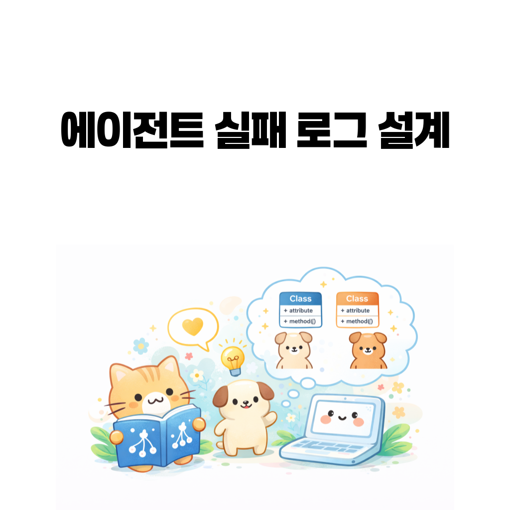 에이전트 실패 로그와 tracing 구조 대표 이미지