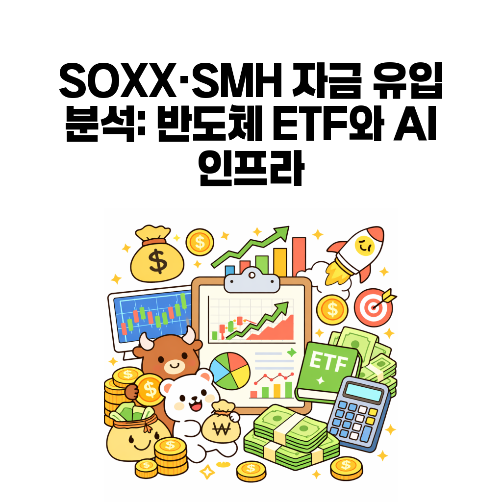 SOXX·SMH 자금 유입 분석: 반도체 ETF와 AI 인프라 SOXX·SMH 자금 유입 분석: 반도체 ETF와 AI 인프라