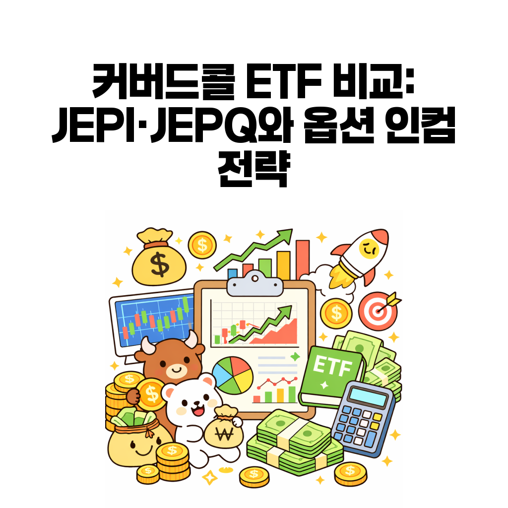 커버드콜 ETF 비교: JEPI·JEPQ와 옵션 인컴 전략 커버드콜 ETF 비교: JEPI·JEPQ와 옵션 인컴 전략