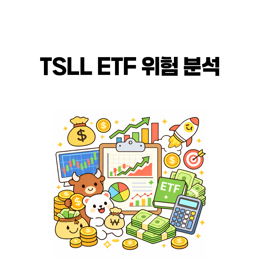 TSLL ETF 테슬라 단일종목 레버리지 위험 대표 이미지