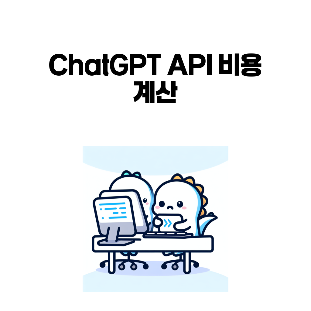 ChatGPT API 비용 구조 대표 이미지
