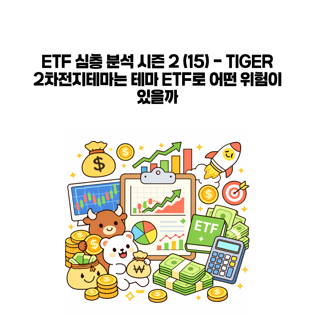 ETF 심층 분석 시즌 2 (15) – TIGER 2차전지테마는 테마 ETF로 어떤 위험이 있을까 ETF 심층 분석 시즌 2 (15) – TIGER 2차전지테마는 테마 ETF로 어떤 위험이 있을까
