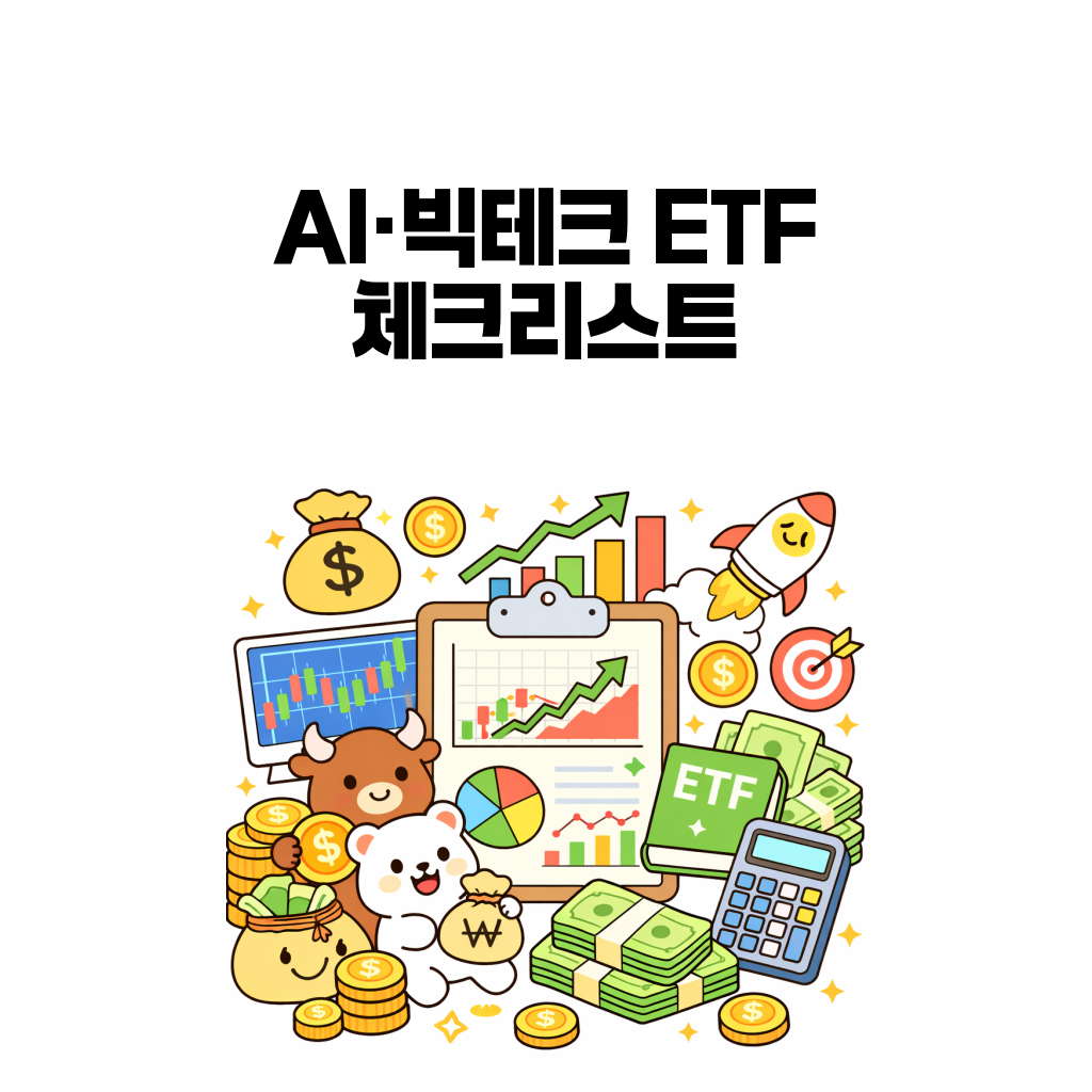 ETF 심층 분석 시즌 3 (12) – AI·빅테크 ETF를 고를 때 마지막으로 봐야 할 체크리스트 ETF 심층 분석 시즌 3 (12) – AI·빅테크 ETF를 고를 때 마지막으로 봐야 할 체크리스트