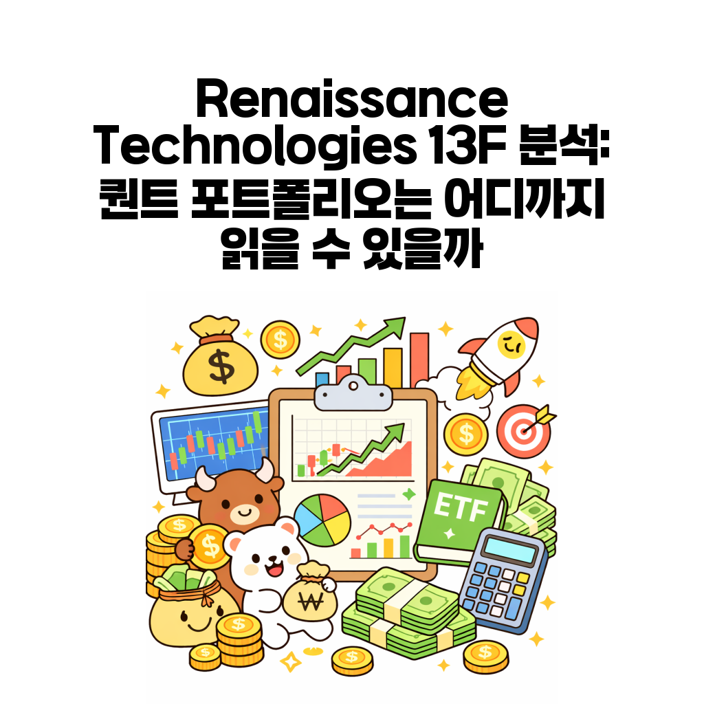 2026년 2분기 13F 포트폴리오 분석 (12) – Renaissance Technologies 13F 분석: 퀀트 포트폴리오는 어디까지 읽을 수 있을까 2026년 2분기 13F 포트폴리오 분석 (12) – Renaissance Technologies 13F 분석: 퀀트 포트폴리오는 어디까지 읽을 수 있을까