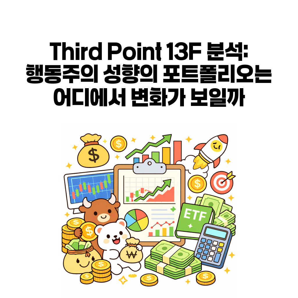 2026년 2분기 13F 포트폴리오 분석 (13) – Third Point 13F 분석: 행동주의 성향의 포트폴리오는 어디에서 변화가 보일까 2026년 2분기 13F 포트폴리오 분석 (13) – Third Point 13F 분석: 행동주의 성향의 포트폴리오는 어디에서 변화가 보일까