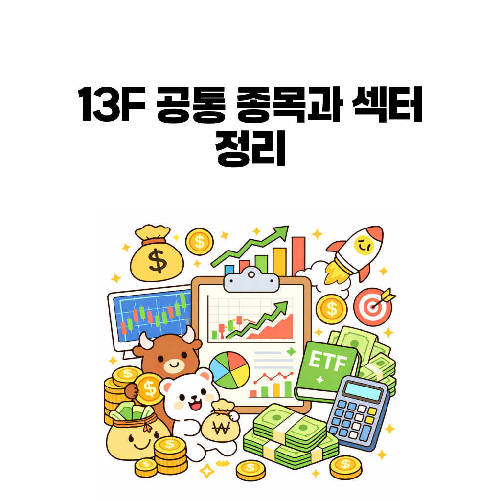 2026년 2분기 13F 포트폴리오 분석 (15) – 유명 투자자들이 많이 보유한 종목과 섹터 정리 2026년 2분기 13F 포트폴리오 분석 (15) – 유명 투자자들이 많이 보유한 종목과 섹터 정리