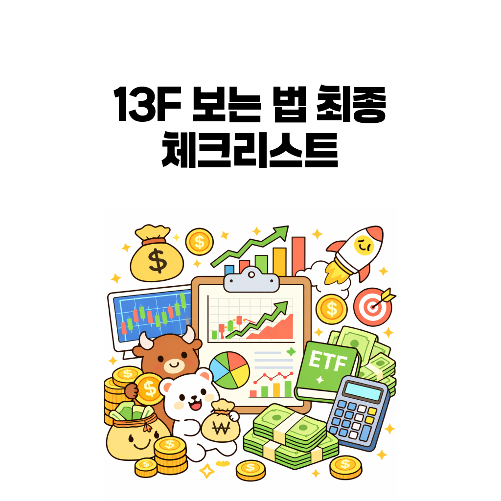 2026년 2분기 13F 포트폴리오 분석 (16) – 개인 투자자가 13F를 읽을 때의 최종 체크리스트 2026년 2분기 13F 포트폴리오 분석 (16) – 개인 투자자가 13F를 읽을 때의 최종 체크리스트