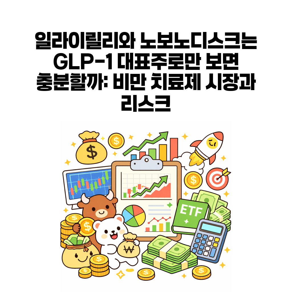 일라이릴리와 노보노디스크는 GLP-1 대표주로만 보면 충분할까: 비만 치료제 시장과 리스크 일라이릴리와 노보노디스크는 GLP-1 대표주로만 보면 충분할까: 비만 치료제 시장과 리스크
