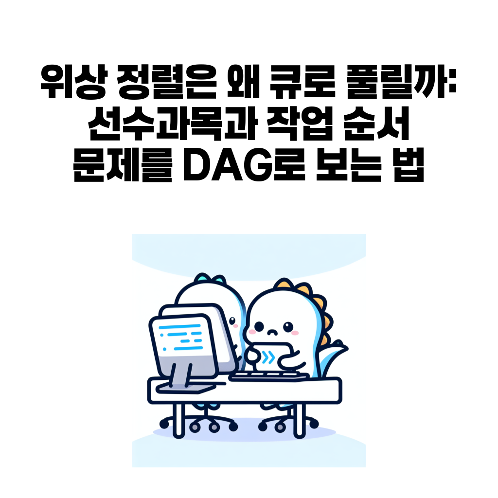 위상 정렬은 왜 큐로 풀릴까: 선수과목과 작업 순서 문제를 DAG로 보는 법 위상 정렬은 왜 큐로 풀릴까: 선수과목과 작업 순서 문제를 DAG로 보는 법